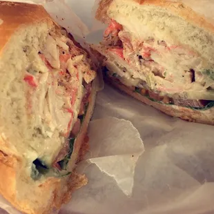 Seafood sub