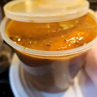 Lunch from @Young's Fish Market; 5/25/3024.  We ordered their Onolicious Beef Stew for 2 ppl. Leftovers again. LOL