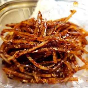 @Young's Fish Market yesterday; 8/24/3023. Thnx David 4 picking up my FAVE Taegu, So Tasty that I could eat 'em all! I share tho. Lol!