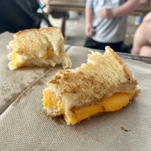 The grilled cheese...