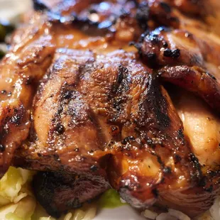 BBQ chicken plate