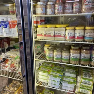 a refrigerator full of food