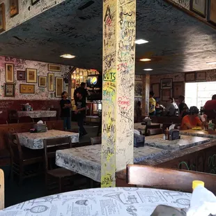 You can write your name anywhere.