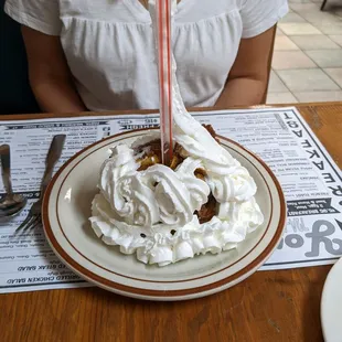 Frosted flakes crusted Nutella french toast