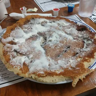 Cinnamon roll pancake