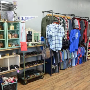 Some of the men&apos;s apparel.