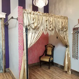 Pretty dressing room