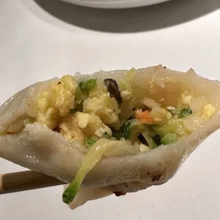 Vegetarian steamed dumplings