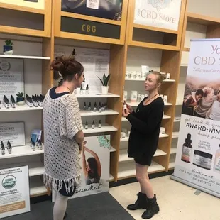 Your CBD Store staff that knows CBD, how it works and what can help you find relief. Come see us at Tallgrass 21st and Rock rd