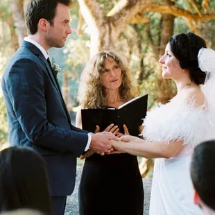 Sacred promises of love and commitment