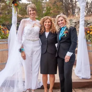 Congrats to Chris and Rachel, who bravely got married during Covid.