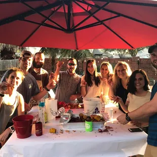 Such a fun day with the best crawfish ever!