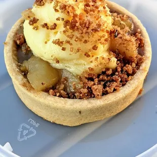 Melted Pear Cheesecake