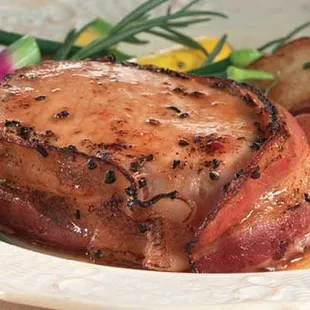 Bacon Wrapped Pork Chops