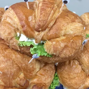 Crabby Chicken Salad Croissants