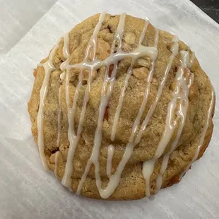 This cookie was amazing. Caramel White Chocolate. Yum!!!  But every cookie is delicious!!