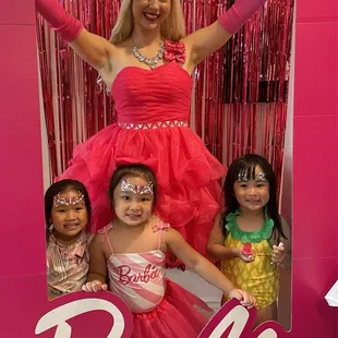 Barbie theme 4th Birthday