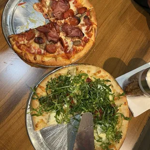 The gabagoul (right) and the hill (left)