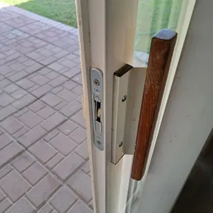 Sliding Door Latch and Handle Repairs.
