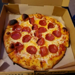 Pepperoni pizza