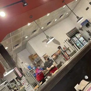 Where the magic happens! (They make the food)