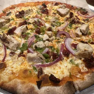 Buffalo chicken pizza