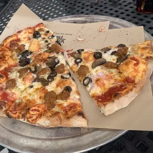 pizza, food