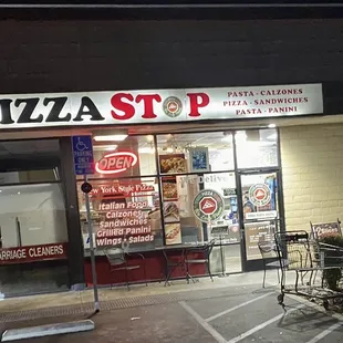 Outside looking in.  Google maps didn't quite get me to the front door.