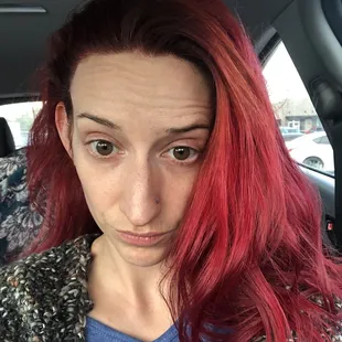 The second and LAST time I went in it would've been "fine" besides the gold halo around my head!