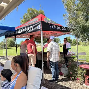 Backyard birthday party!