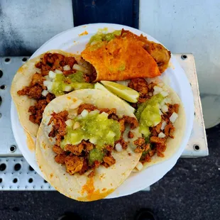 These are the best tacos I've had in a long time. Thank you