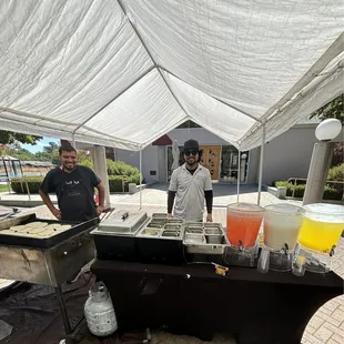 Our amazing Taco guys! Professional and curious.