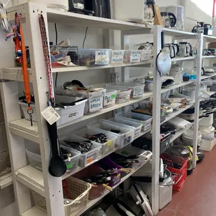 Coffee makers, forks, kitchen knifes, spoons and many kitchen electronic in great shape.