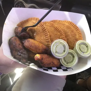 Latina and New Yorker combo with fried plantains