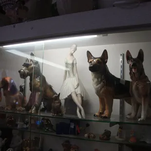 More DOG figurines.