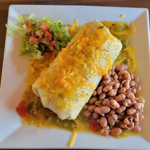 Smothered Breakfast Burrito