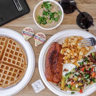 A PARTY ON A PLATE! (sunglasses not included)