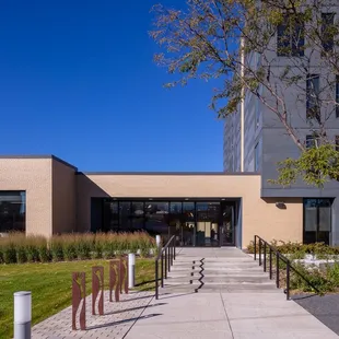 YouthLink's entrance and Welcome Center