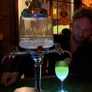 Your buddy and Absinthe
