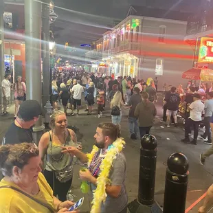 This is the stops at some of the bars, and then also some of the stops where we had discussions about Ghosts.