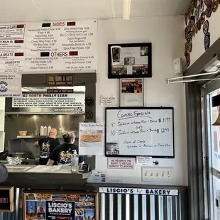 menus