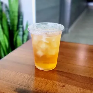 Japanese iced tea - free with Yelp check in