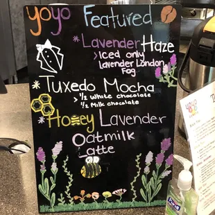 Featured drinks