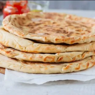 Cheese or paneer naan