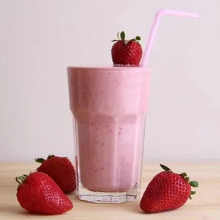 Strawberry milkshake