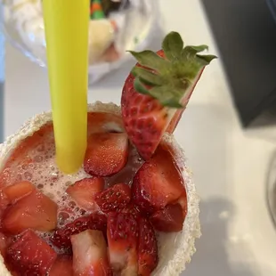 Horchata strawberry