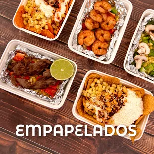 Make your own empapelado with your favorite veggies and proteins.