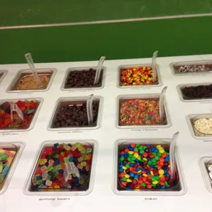 ...more toppings