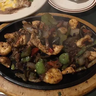 Mixed Fajitas (lunch menu) $12.49