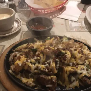 Mixed Fajitas Loaded Look at them smoking!!